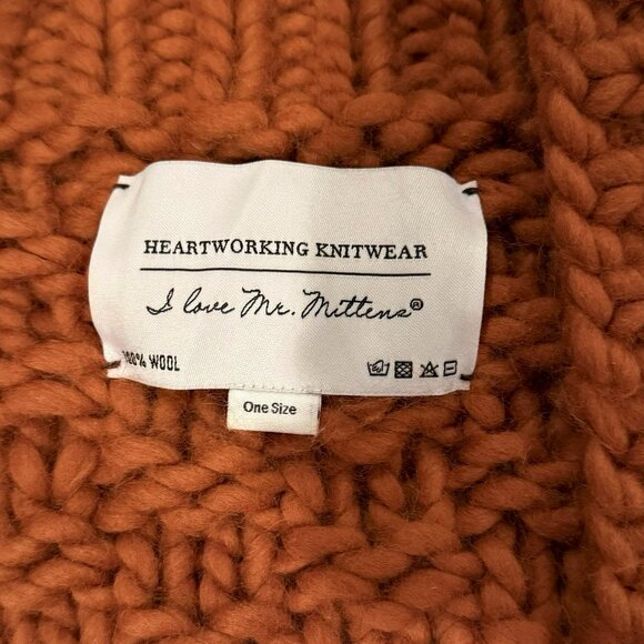 RARE, RARE I Love Mr. Mittens Honey Open Cardigan - Picture 1 of 5